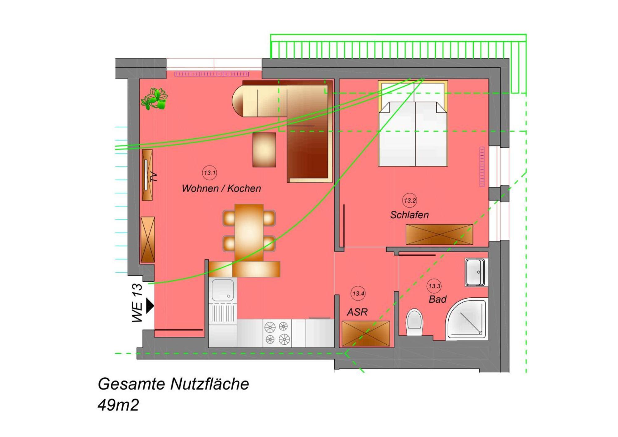 Traumhaftes Appartement - Odins Blick Wohnung 13 , Sauna Und Privatstrand, Blick Zur Ostsee Лобе Екстериор снимка