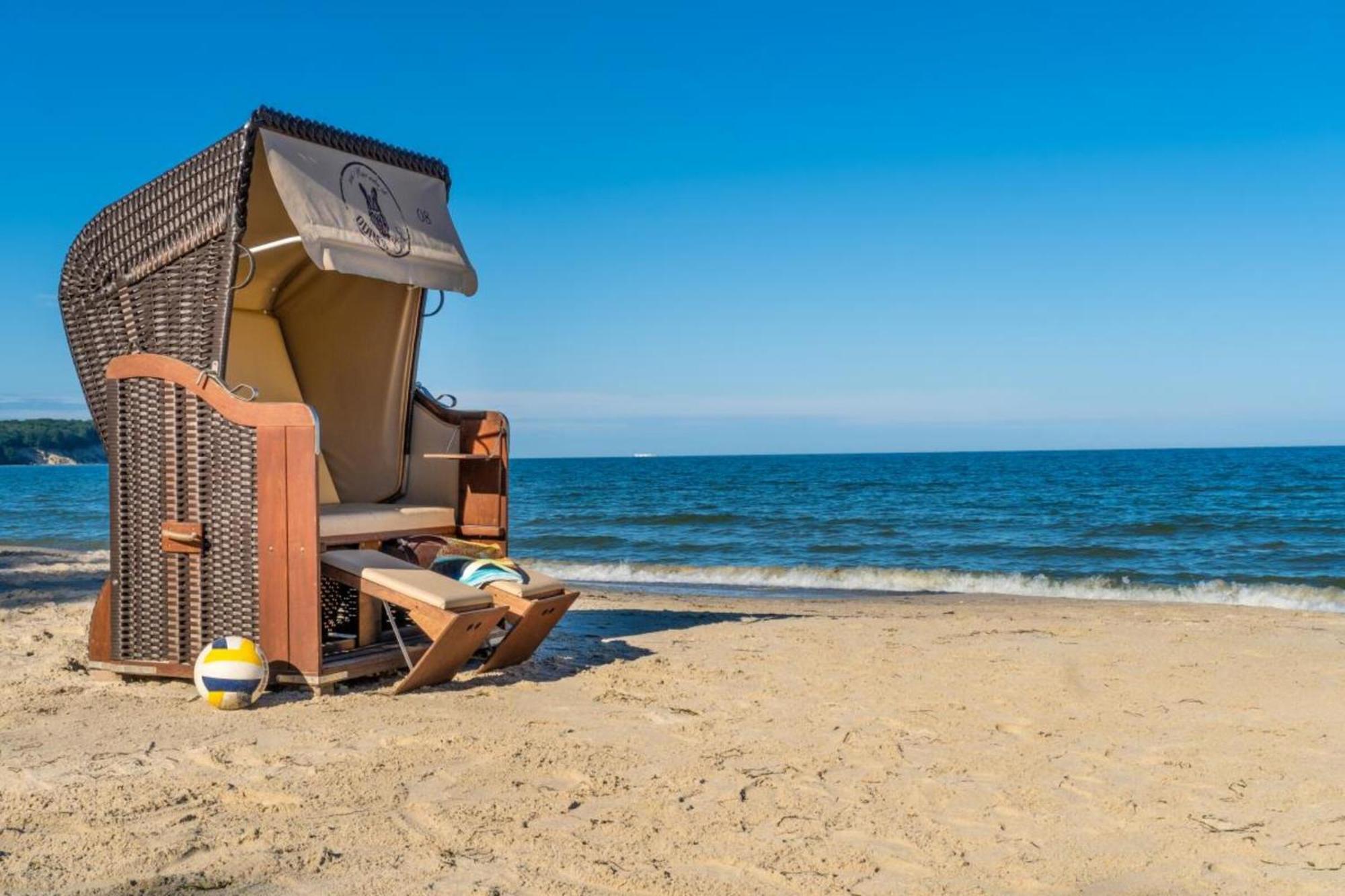 Traumhaftes Appartement - Odins Blick Wohnung 13 , Sauna Und Privatstrand, Blick Zur Ostsee Лобе Екстериор снимка