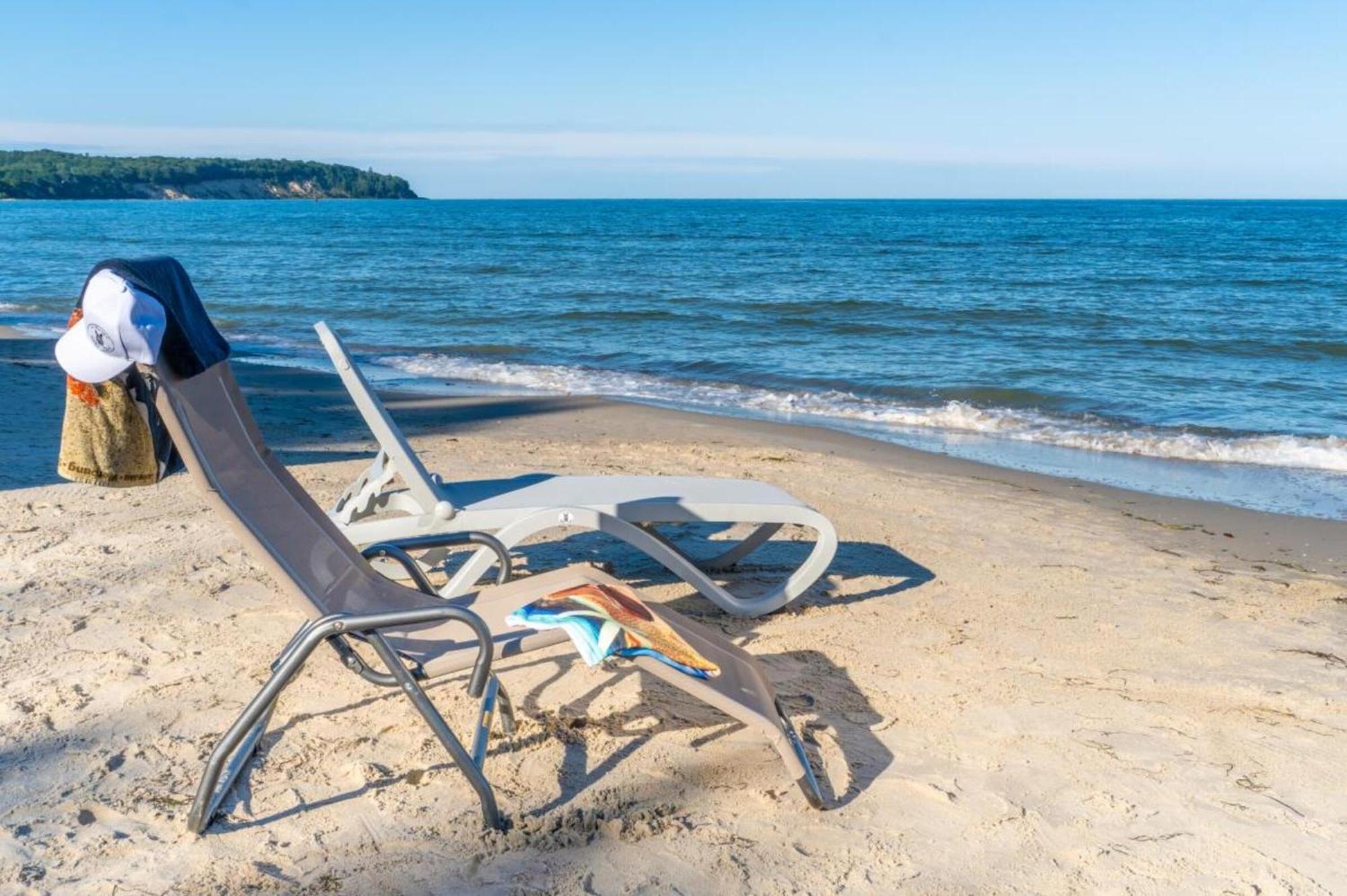 Traumhaftes Appartement - Odins Blick Wohnung 13 , Sauna Und Privatstrand, Blick Zur Ostsee Лобе Екстериор снимка